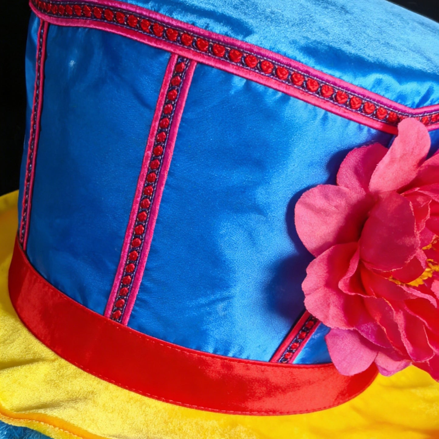 Clown Theme Performance Costume, Color Block Design, Ideal for Circus Shows, Theme Parties & Commercial Events