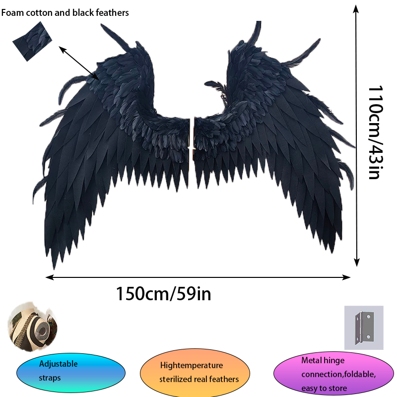 Artisanal  Angel Wings for Adults: Prime Choice for Photography & Catwalk
