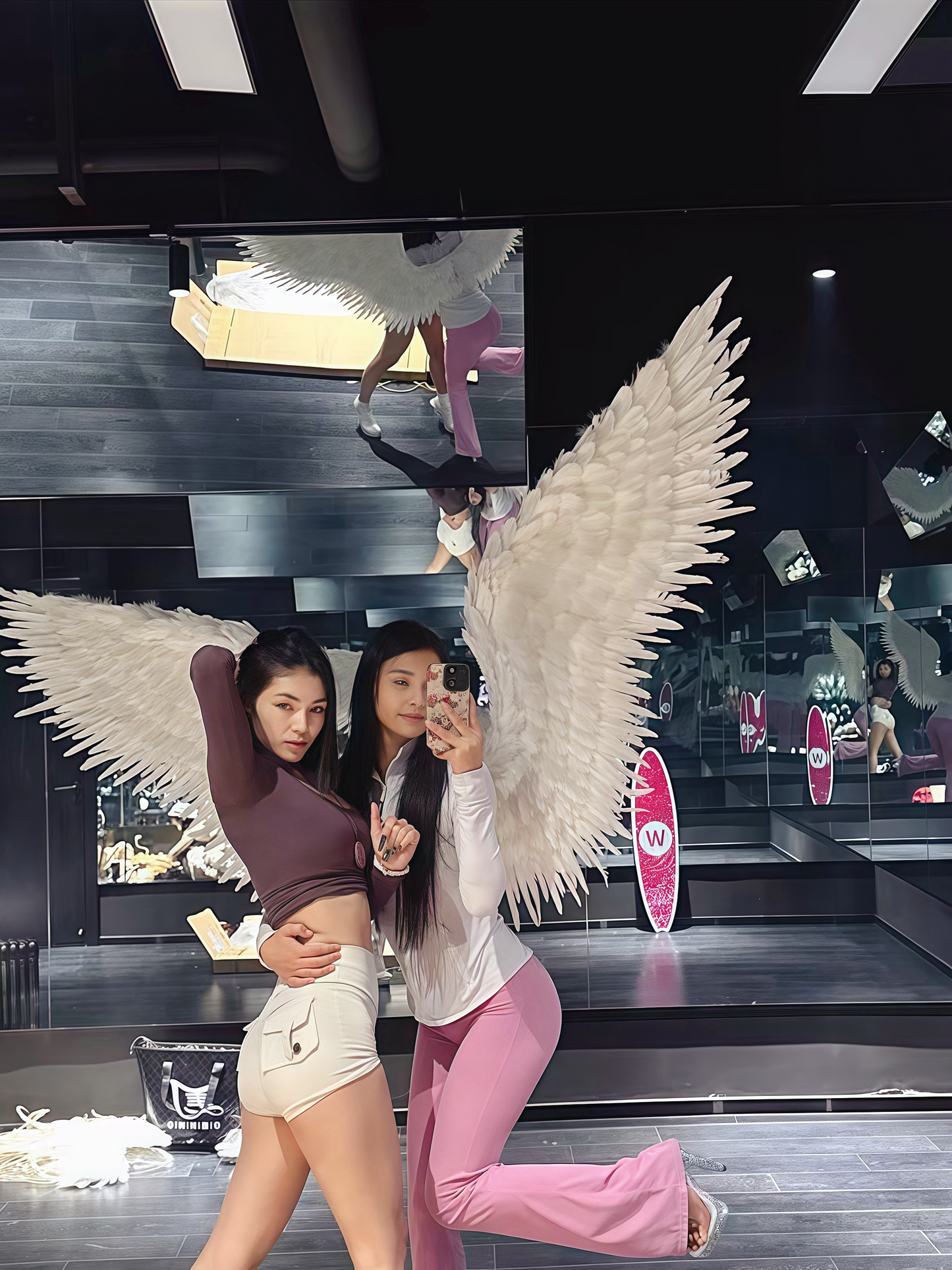 White Large Adult Feather Costume Prop Party Decoration Angel wings